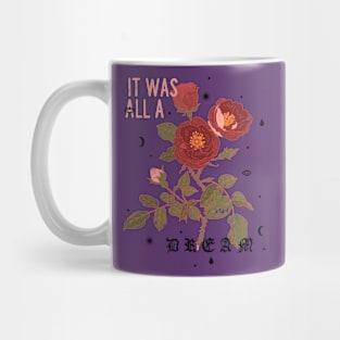 Red Rose Branch Mug